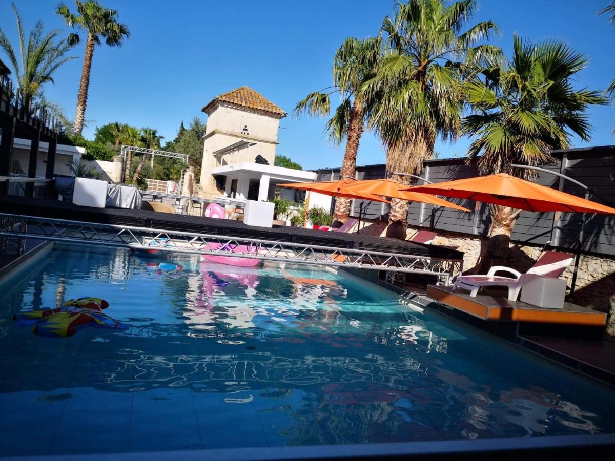 Mas La Farelle Gite, Fitness & Salle De Jeux Gratuite & Spa En Supplement Nîmes Exteriér fotografie